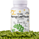 Yokaba Moringa: cápsulas en botella para energía diaria natural