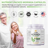 Yokaba Moringa: cápsulas que favorecen la digestión y equilibrio intestinal