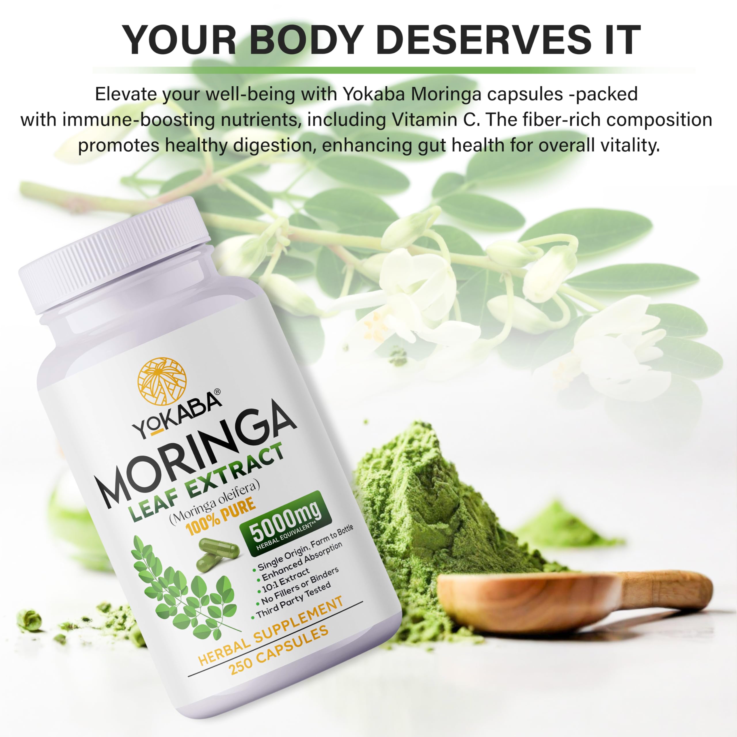 Yokaba Moringa: envase práctico para uso diario responsable