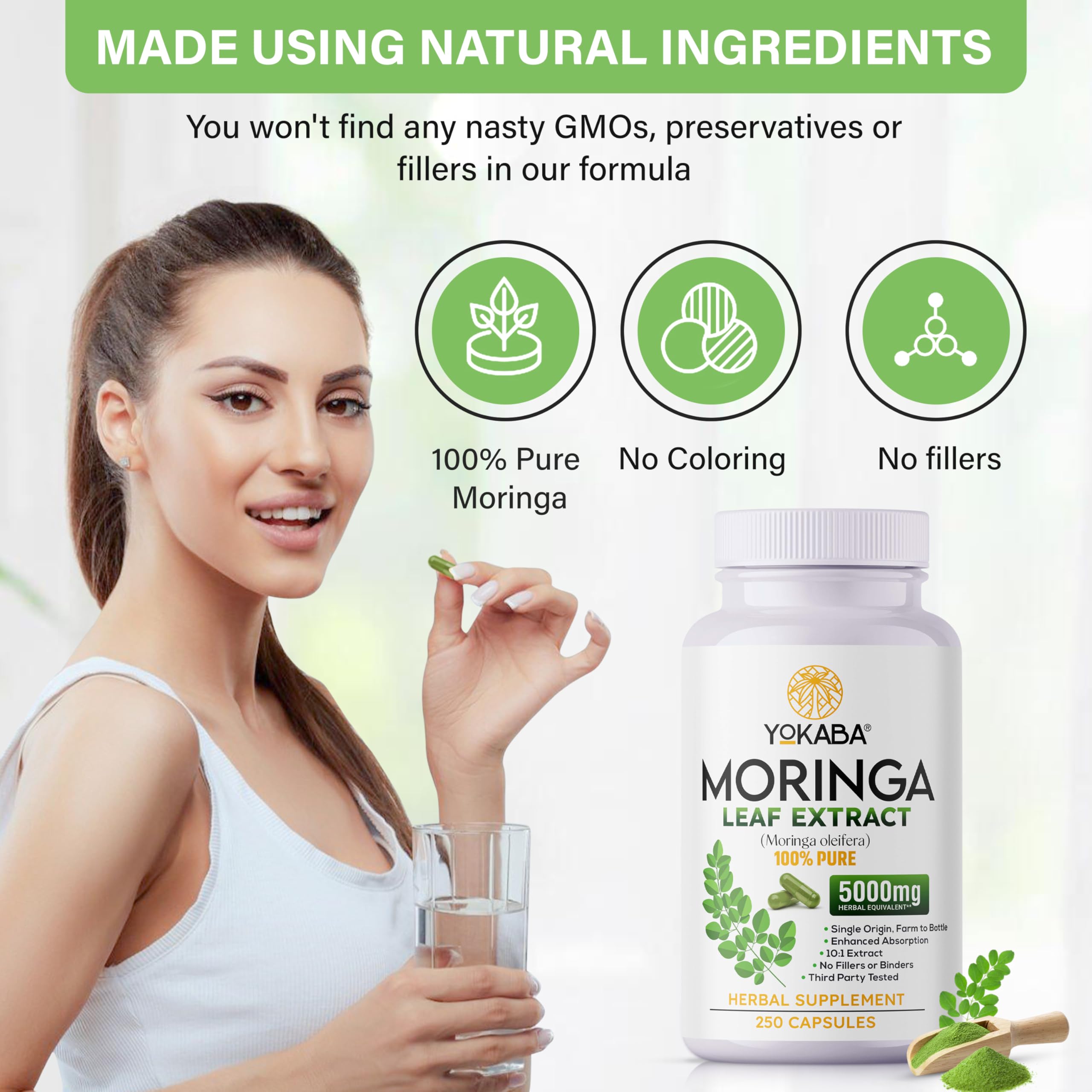 Yokaba Moringa: origen sostenible que apoya a agricultores locales