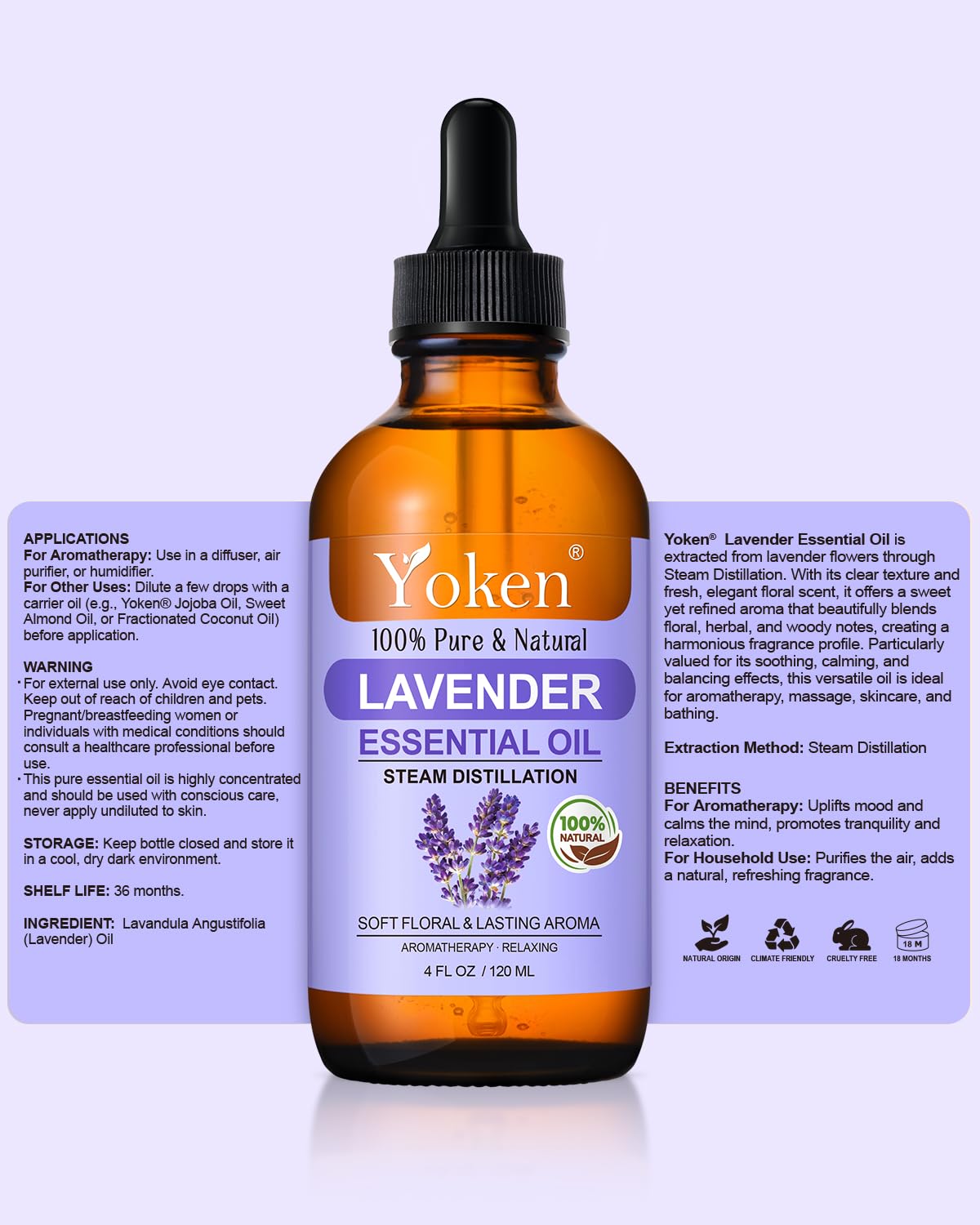 Yoken Lavanda: uso diario en rituales de cuidado personal