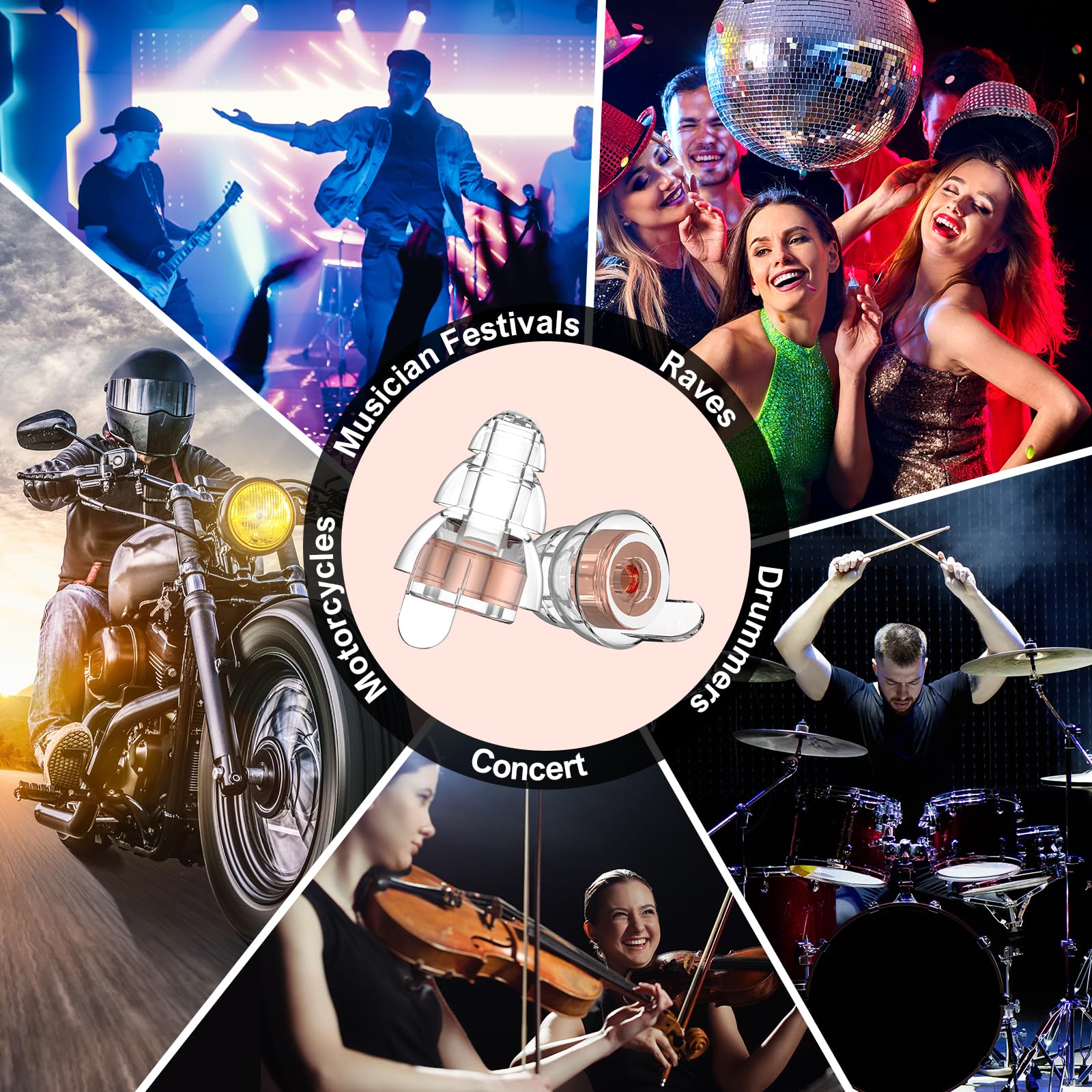 YomauiYee filtros de precisión para claridad de voz y música