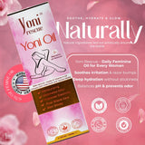 Yoni Rescue: uso diario suave para cuidado íntimo y nutrición.