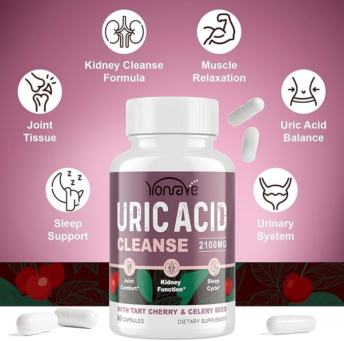 Yonrave cápsulas semilla de apio, apoyo natural para limpieza y balance