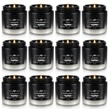 Velas YOROXRG de cera de soya en latas de viaje para ambientar el hogar