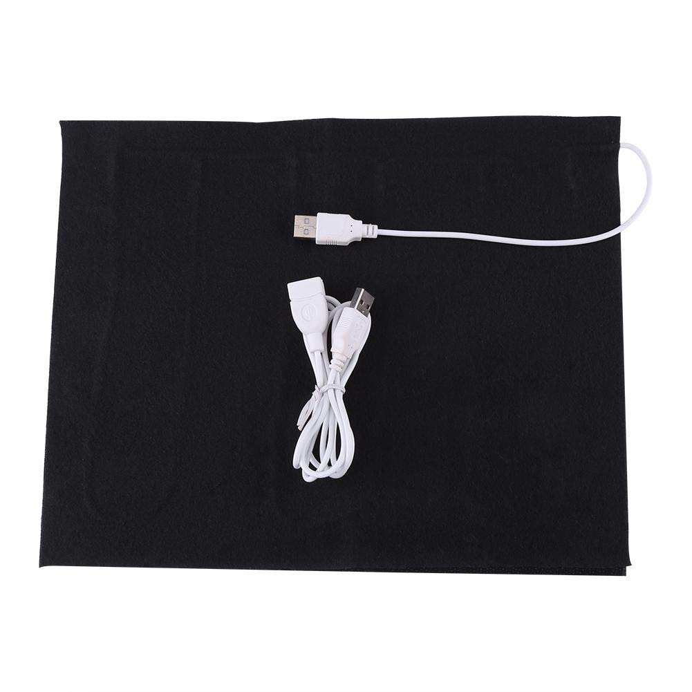Almohadilla de calor Yosoo para asiento con USB, calor suave.