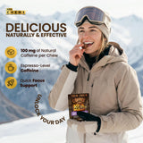 YouChews Coffee Chews acompañan estudio, entrenamiento o viaje con energía sostenida.
