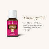 Young Living Abundancia difusor en espacio, crea una atmósfera vibrante para energizar rutinas.