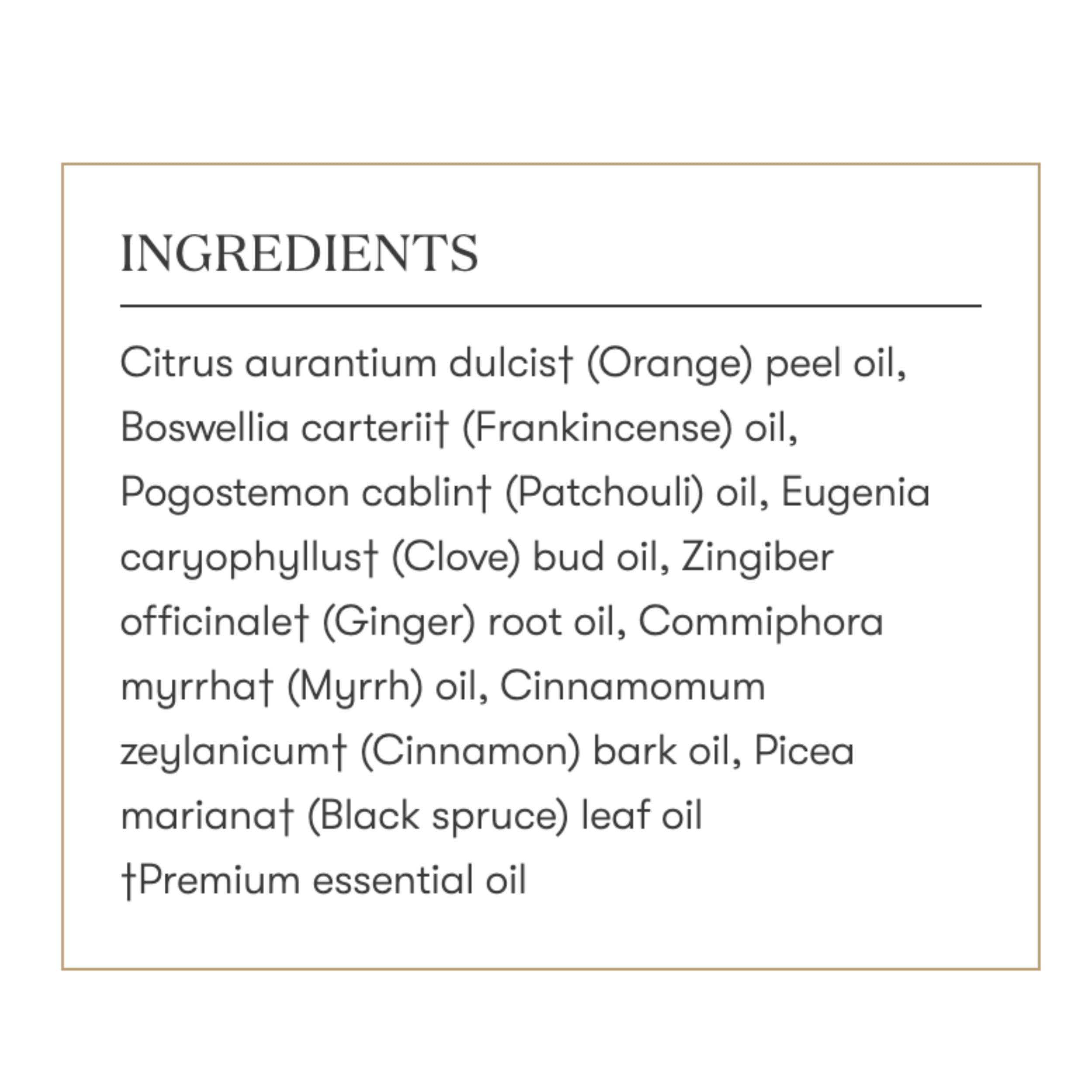 Young Living Abundancia presentación premium, ideal para rituales de aromaterapia en casa.