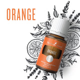 Young Living Naranja en mezcla DIY para cosmética casera natural.