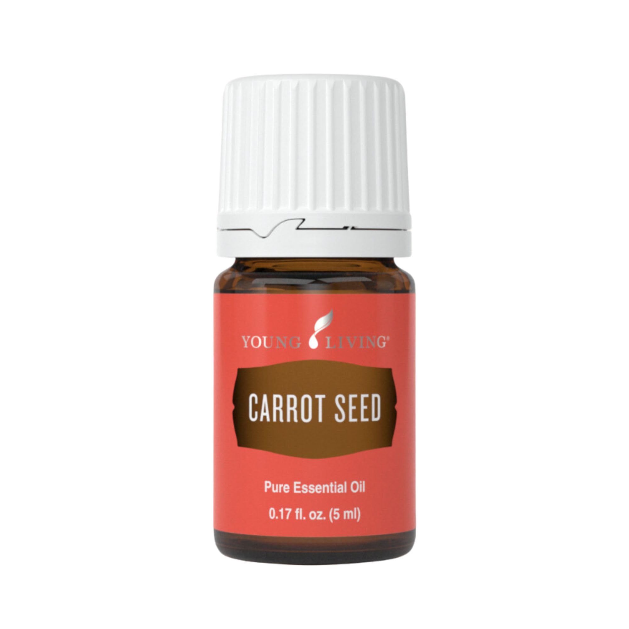 Young Living Aceite Esencial Zanahoria 5 ml en botella: hidratación profunda para piel seca.
