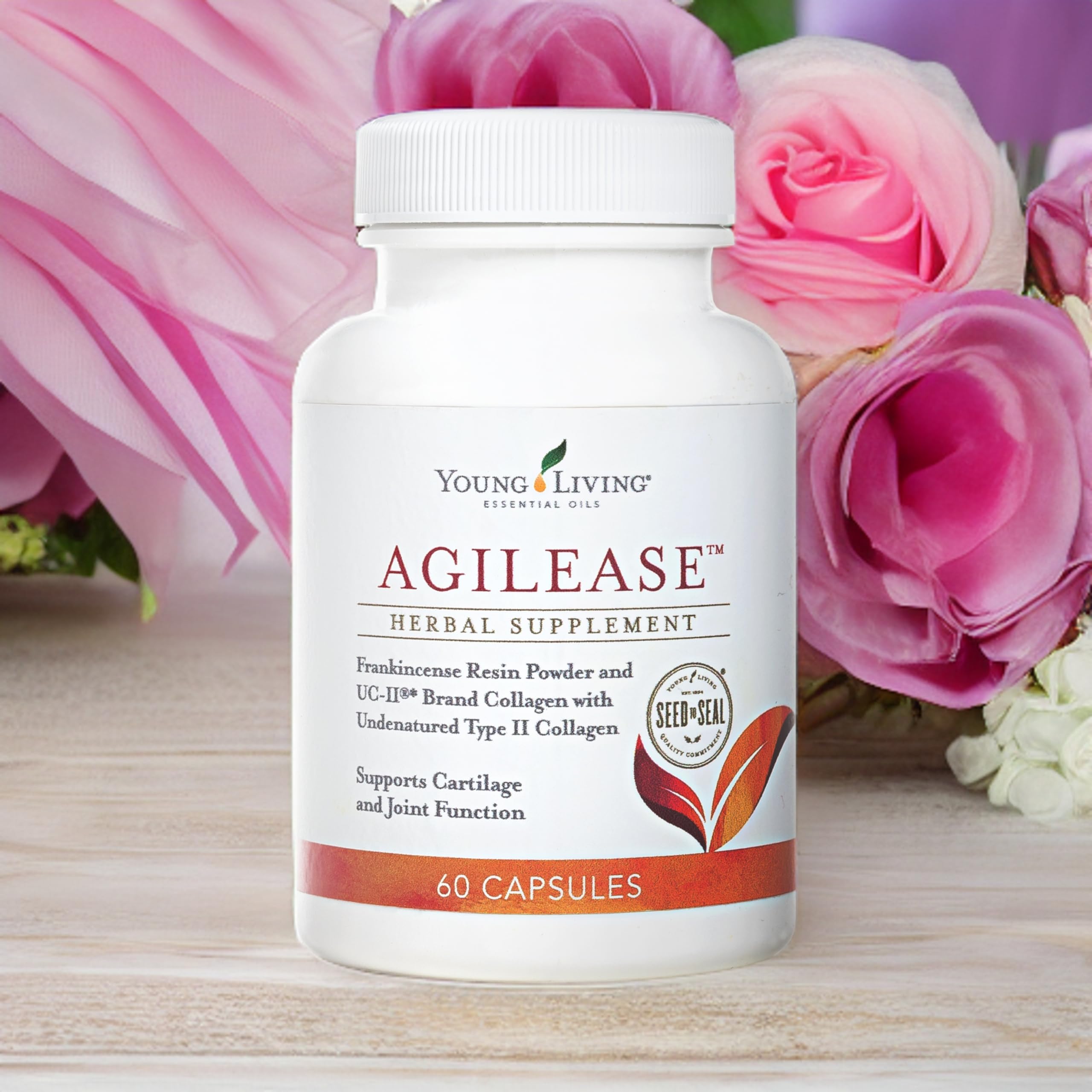 Young Living AgilEase: cápsulas listas para uso diario.