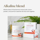 Young Living AlkaLime, aceites de limón y lima para sabor natural y revitalizante