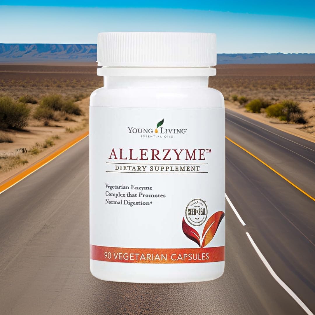 Allerzyme con jengibre y estragón, aromas naturales que inspiran la digestión.