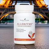 Allerzyme uso diario práctico para un complemento vegetariano cotidiano.
