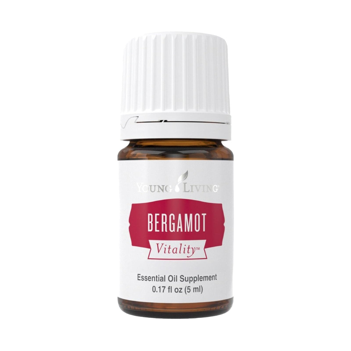 Young Living Bergamot Vitality, botella-aceite, ideal para cocinar y perfumar bebidas.