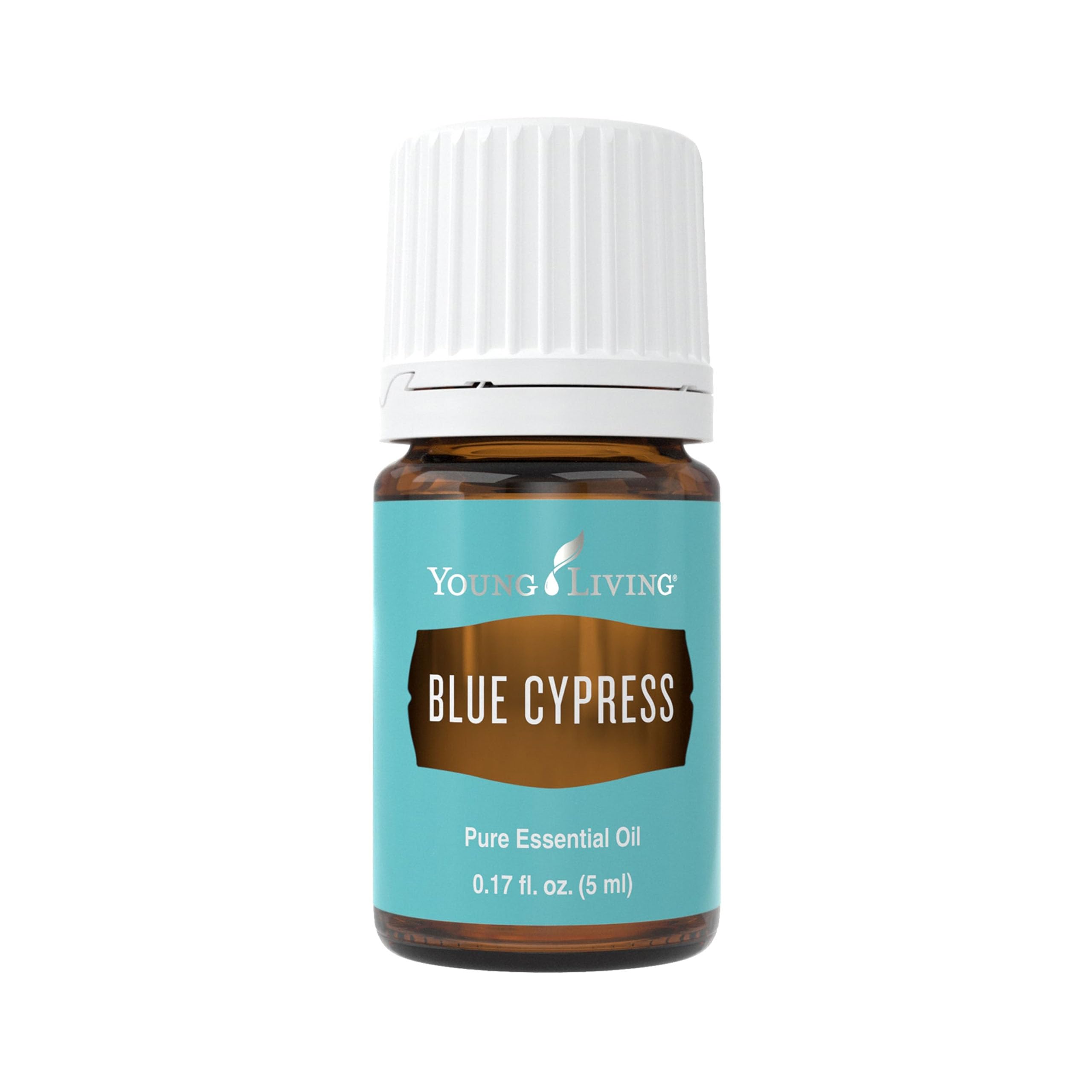 Aceite Blue Cypress de Young Living en botella de 5 ml para hidratación suave.