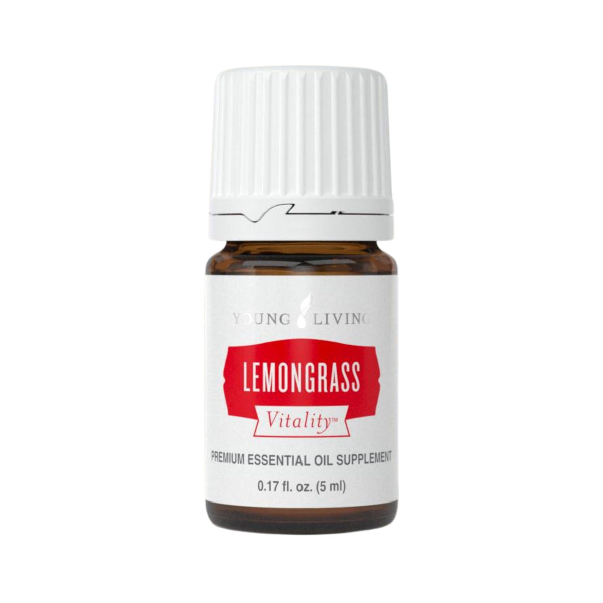 Young Living Lemongrass Vitality en botella para realzar sabores cítricos.