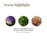 Young Living Christmas Spirit ambientacion-navidena, decoración aromática para sala.