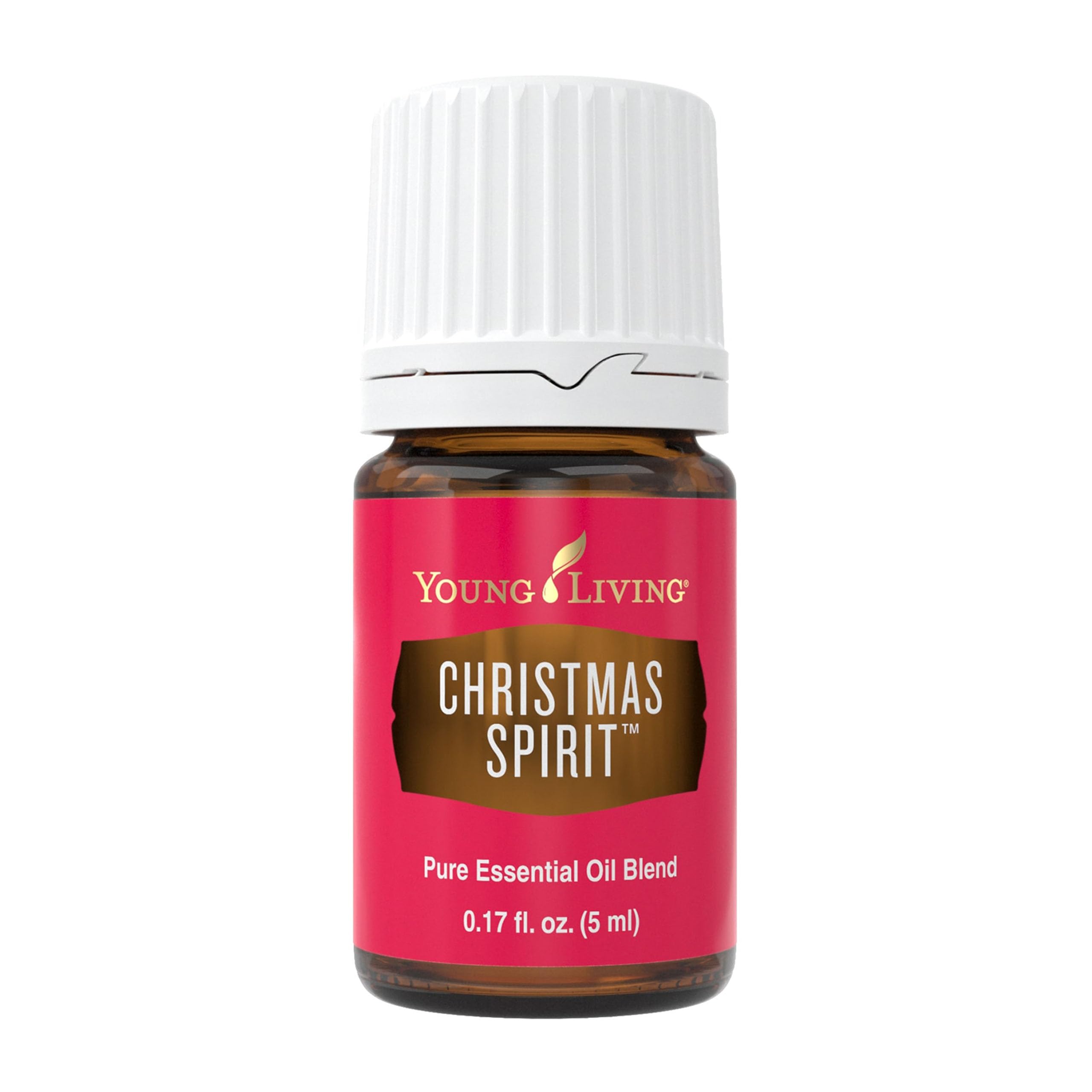 Young Living Christmas Spirit frasco, aroma festivo para ambientar espacios.