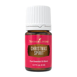 Young Living Christmas Spirit frasco, aroma festivo para ambientar espacios.