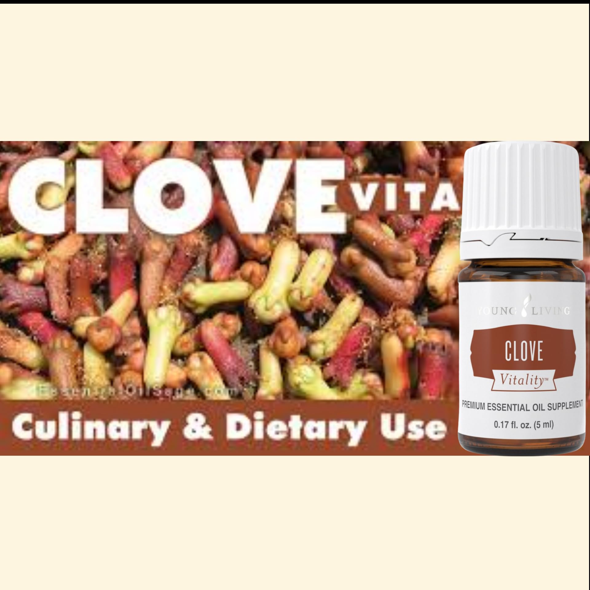 Young Living Clove Vitality: uso culinario diario en platos y guisos