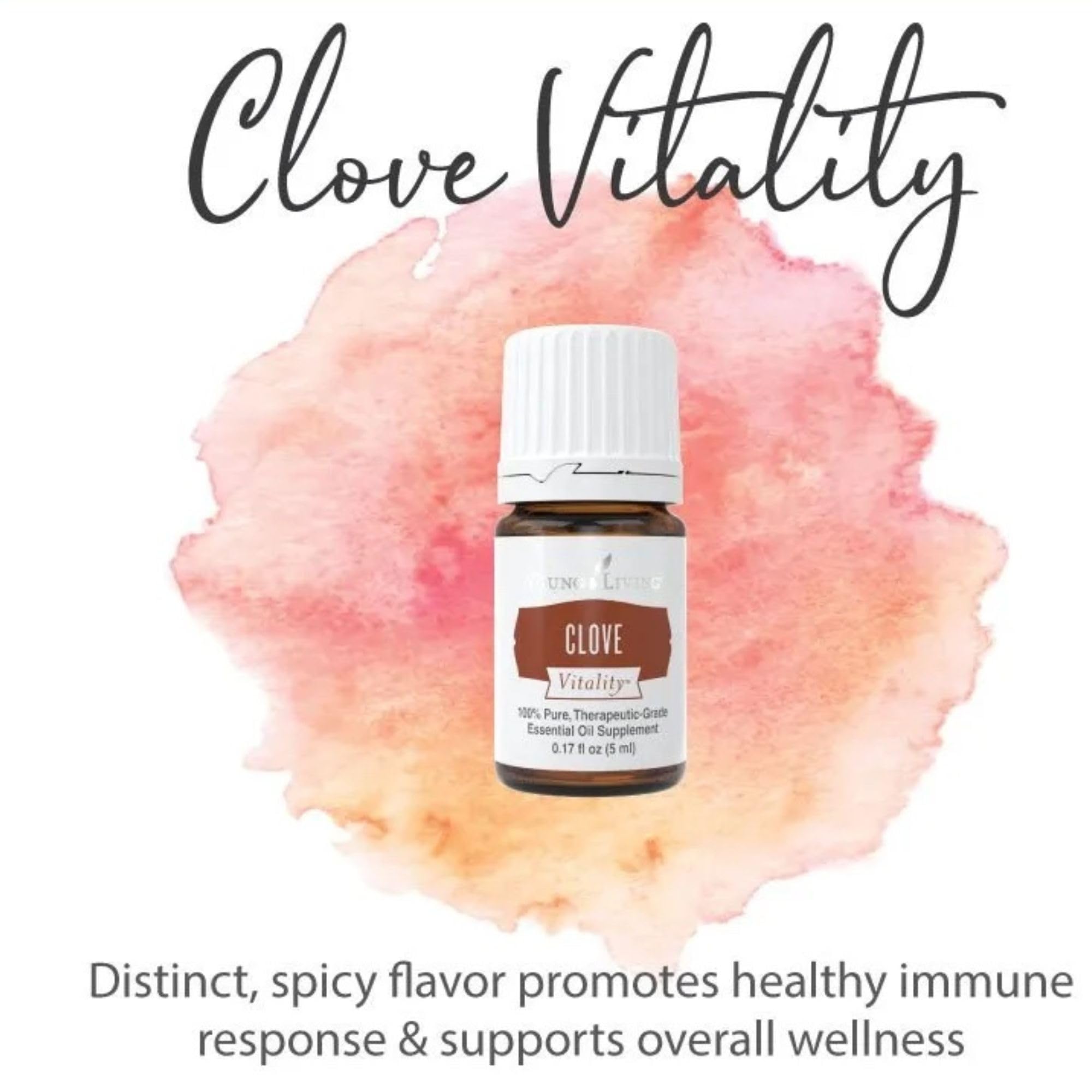 Young Living Clove Vitality: etiqueta y empaque fáciles de usar en cocina