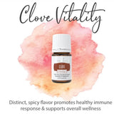 Young Living Clove Vitality: etiqueta y empaque fáciles de usar en cocina