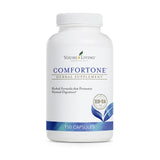 Young Living ComforTone, envase de cápsulas, posible apoyo digestivo para hábitos saludables