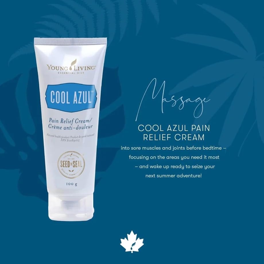 Young Living Cool Azul aroma mentolado y uso rápido tras entrenar
