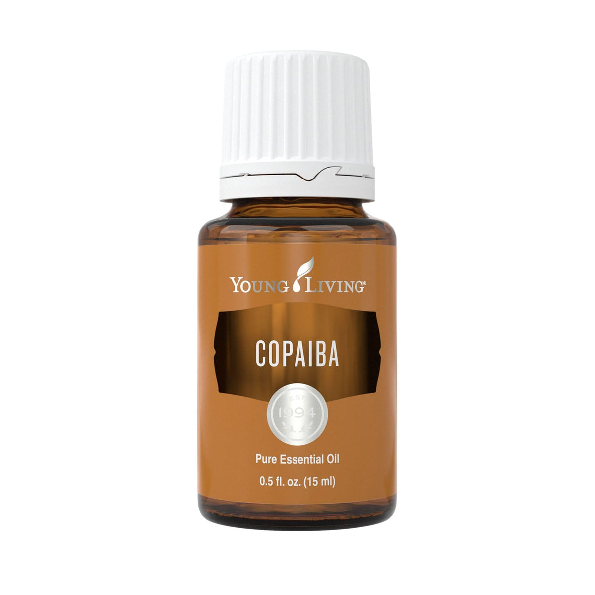 Young Living Copaiba 15 ml: botella principal para uso tópico y aromático.