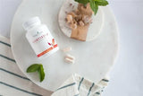 Young Living CortiStop cápsulas presentación caja: formato cómodo para viajar