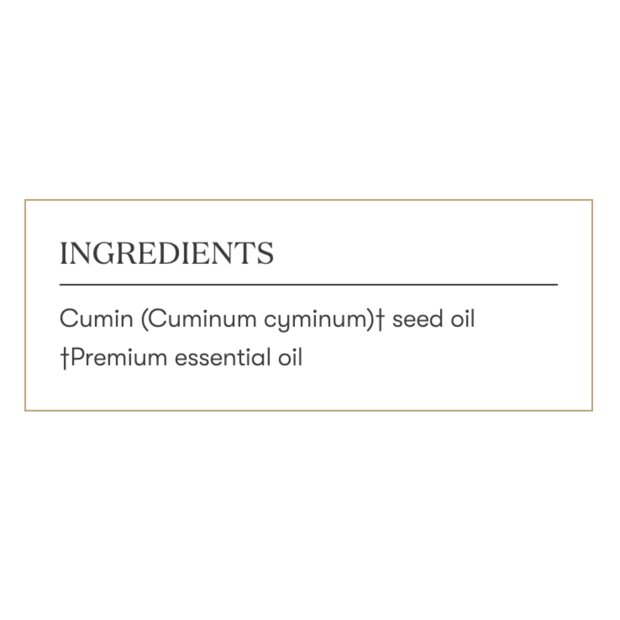 Young Living Cumin Vitality: presentación de detox herbal para cocina.