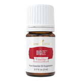Young Living DiGize en botella, ideal para uso diario.