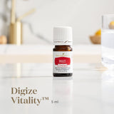 DiGize gotas en agua, apoyo digestivo fácil.