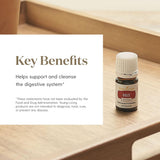 Young Living DiGize, garantía de pureza semilla-tapa.