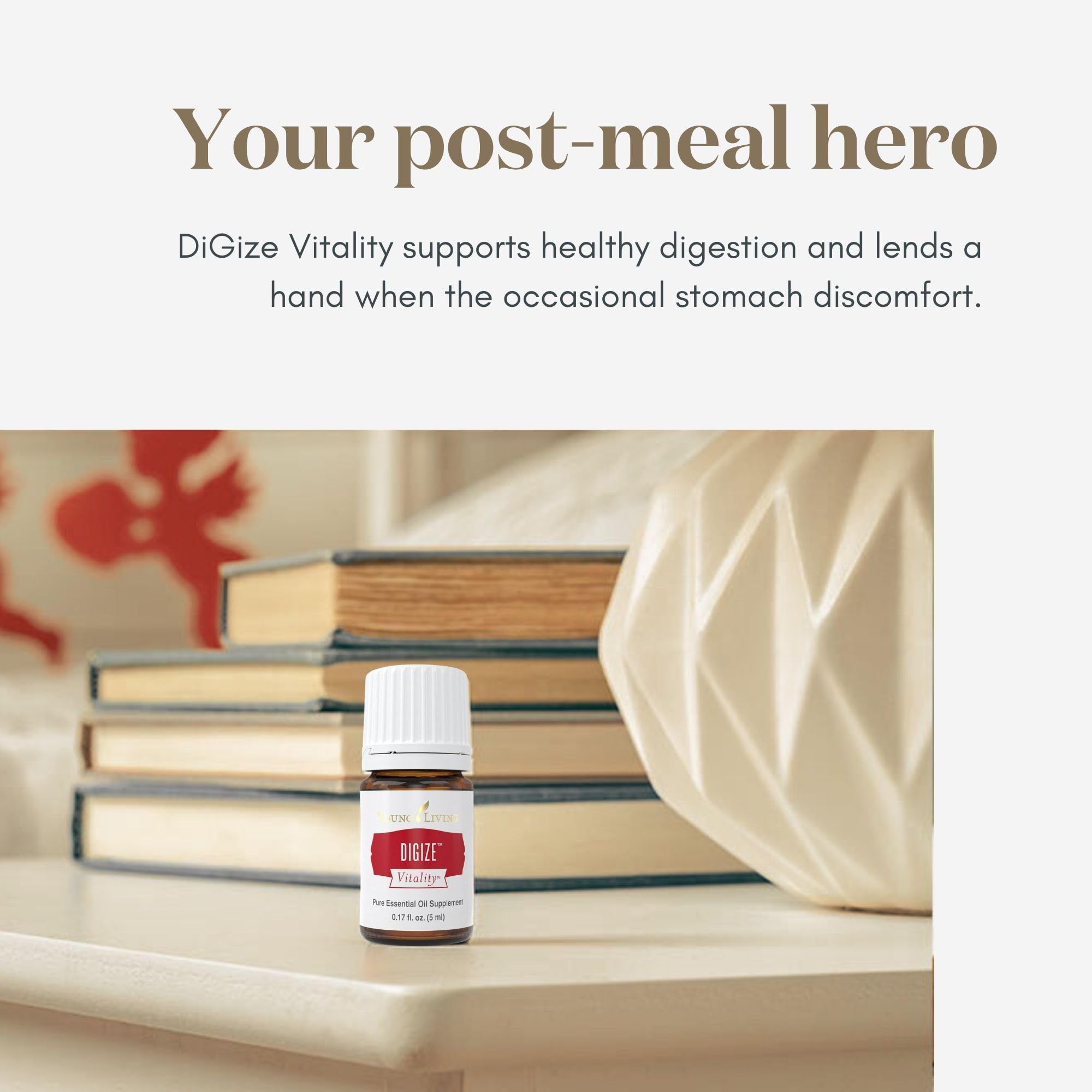 Young Living DiGize, tamaño 5 ml, portátil para llevar.