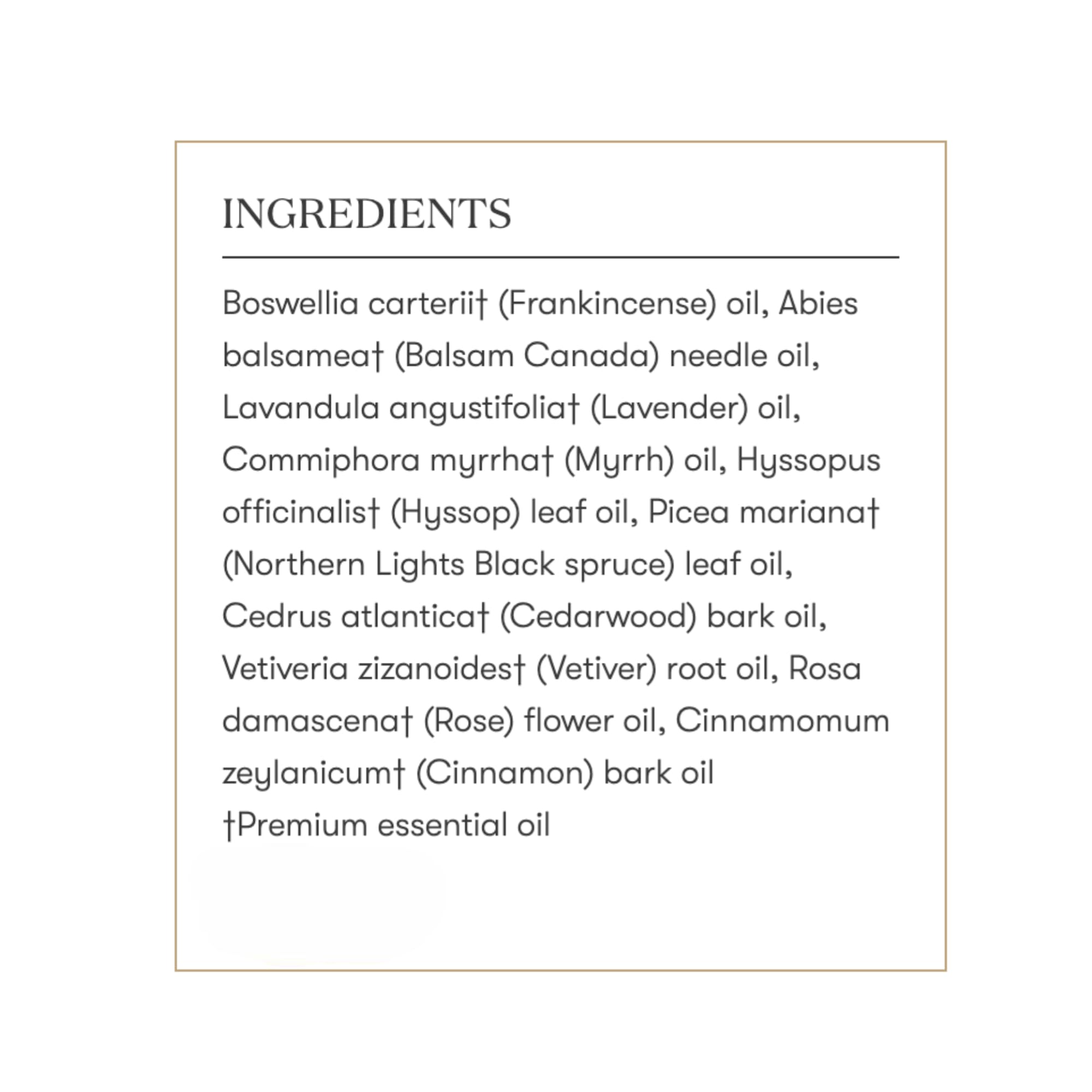 Young Living Egyptian Gold, aroma almizclado exótico