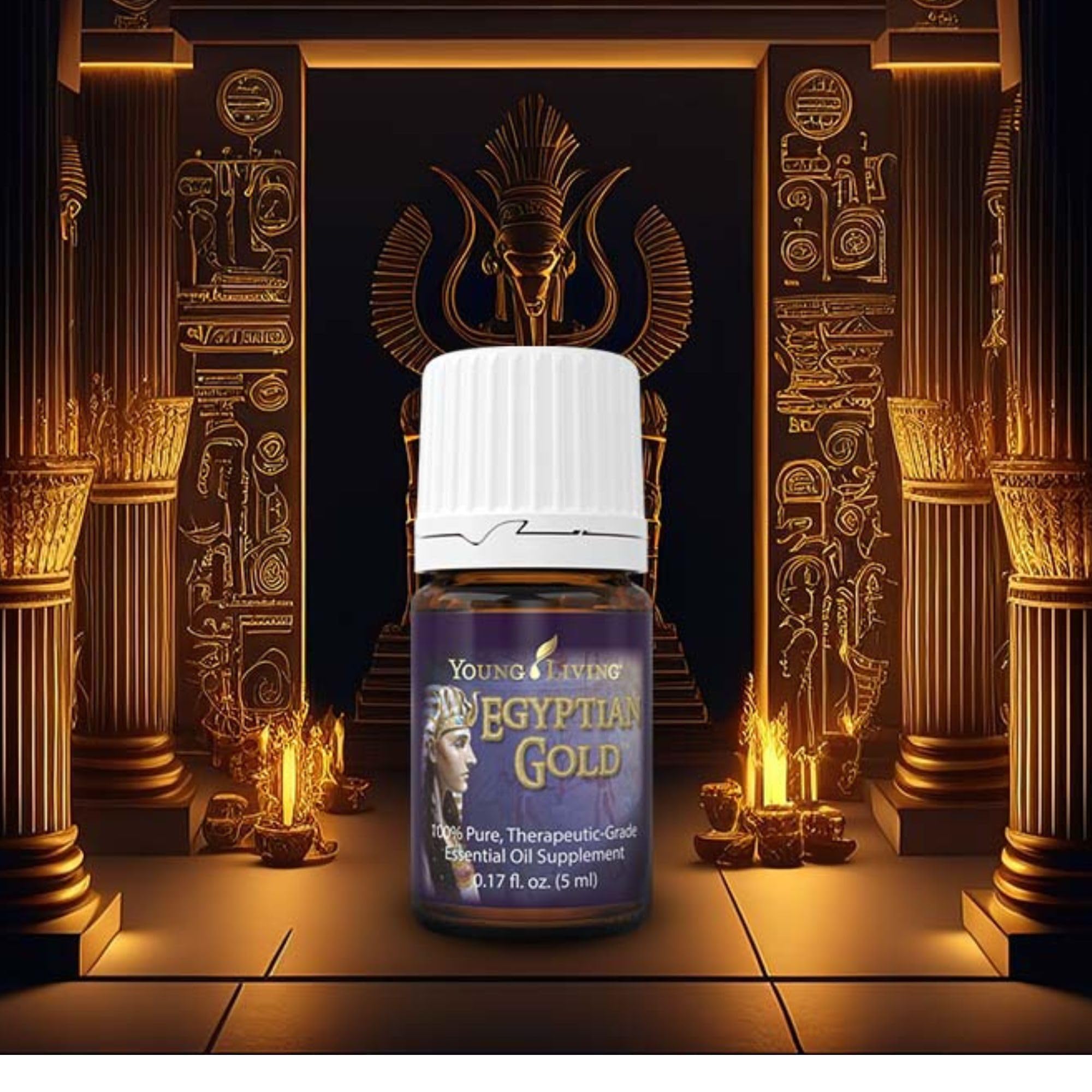 Egyptian Gold de Young Living, devoción espiritual en difusor