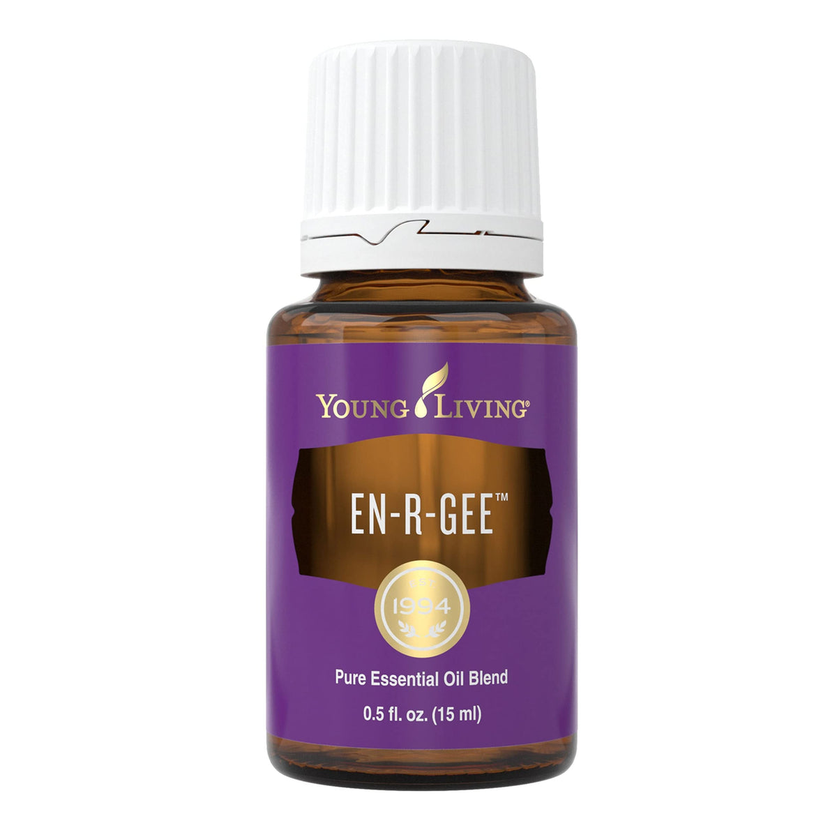 Young Living En-R-Gee: botella de aceite para claridad mental y energía