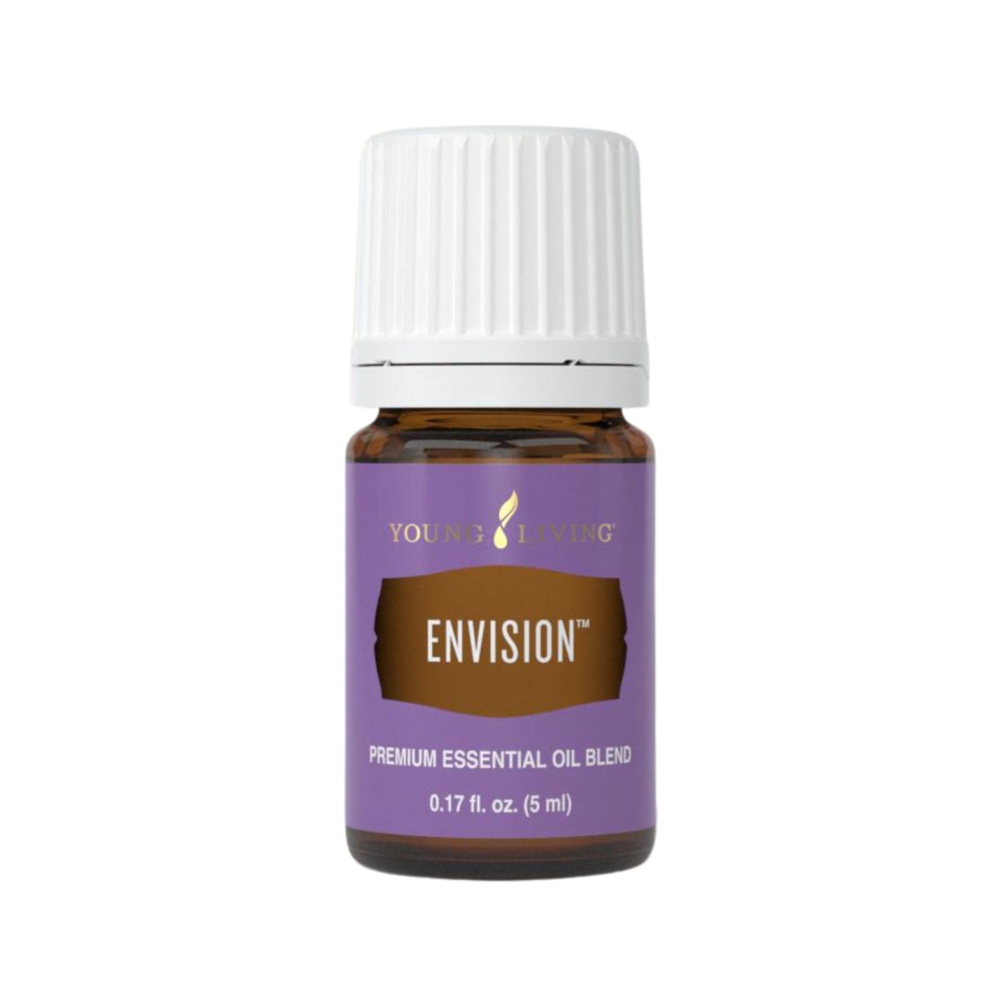 Young Living Envision botella de aceite para inspiración diaria.