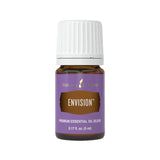 Young Living Envision botella de aceite para inspiración diaria.