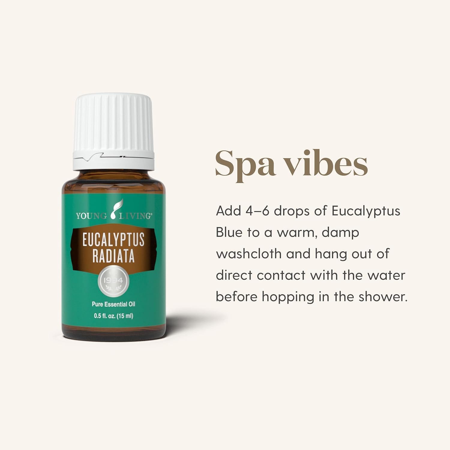 Young Living Eucalyptus Globulus, experiencia spa en casa para piel suave