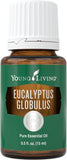 Young Living Eucalyptus Globulus, botella de 15 ml, aroma refrescante para inhalaciones diarias