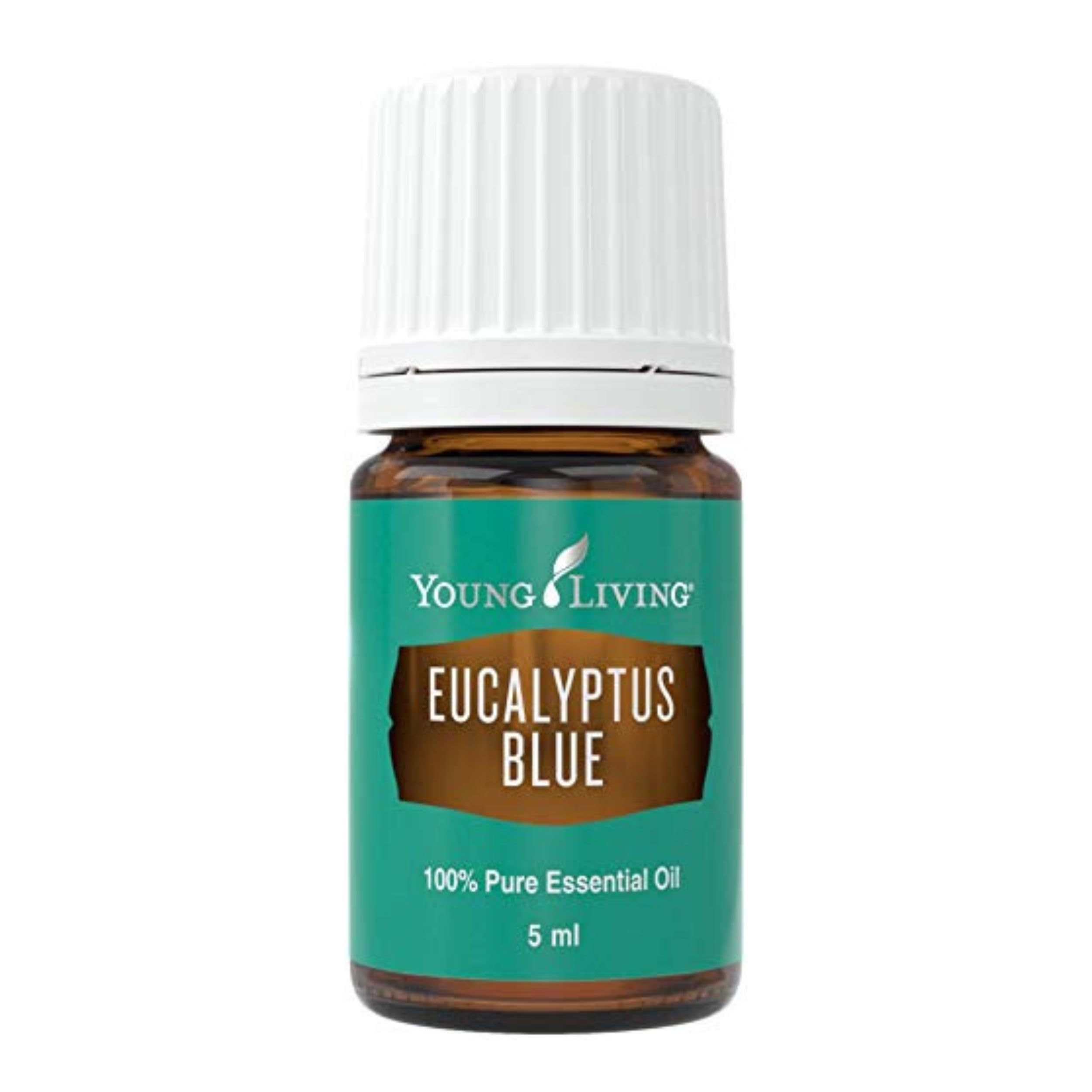 Young Living Eucalyptus Blue frasco de 5 ml para difusor.