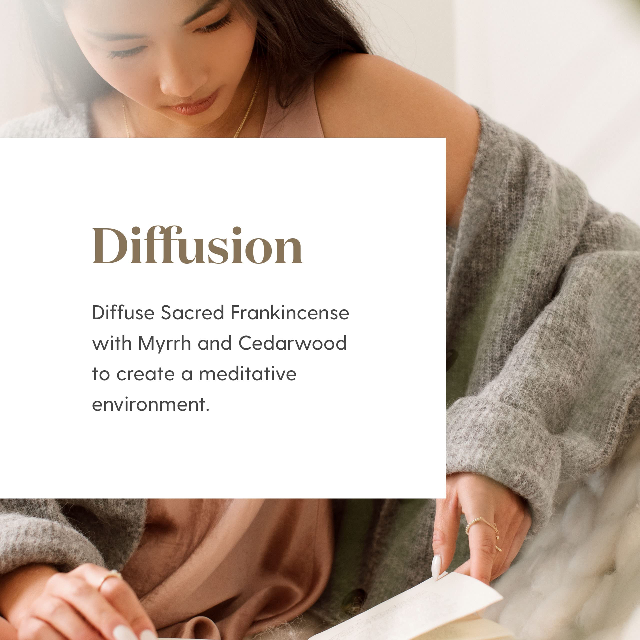 Young Living Incienso Sagrado: difusor para crear un ambiente sereno