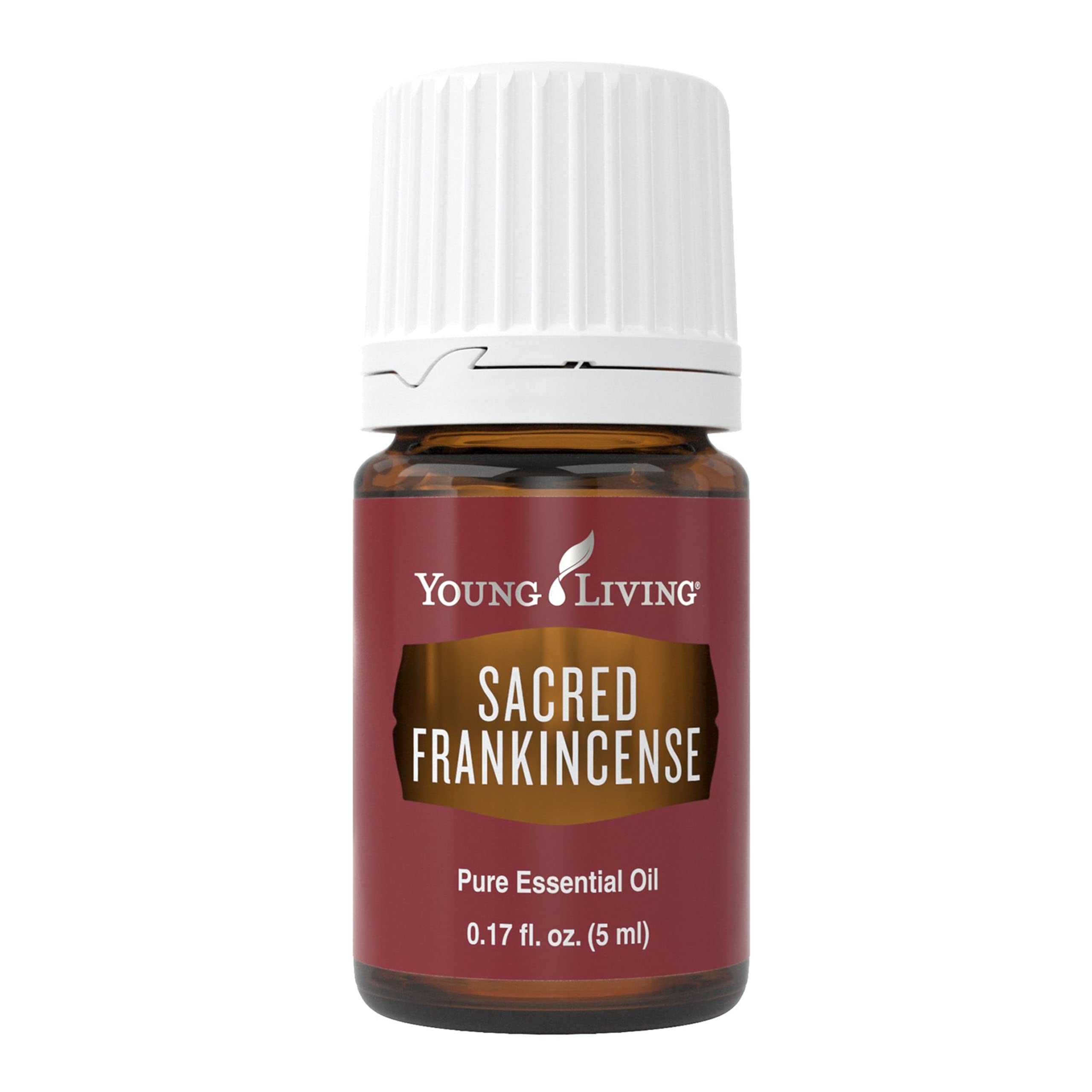Young Living Aceite de Incienso Sagrado: frasco de 5 ml para aromaterapia relajante
