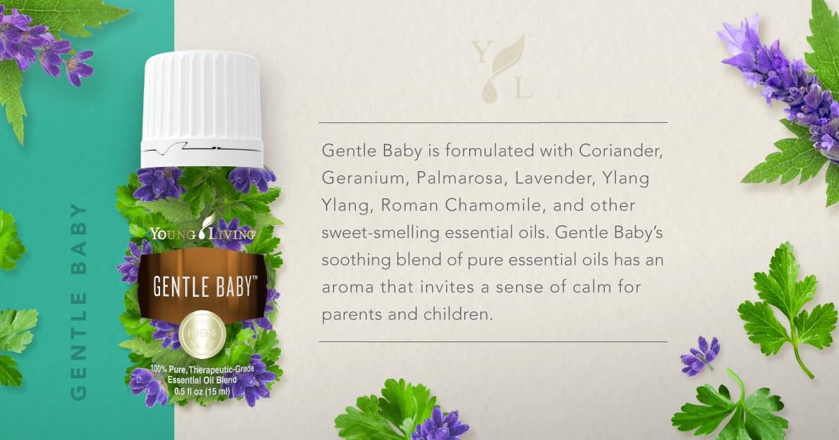 Young Living Gentle Baby, aroma floral suave para calma sensorial