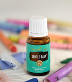 Young Living Gentle Baby, uso versátil en difusor, baño y masaje