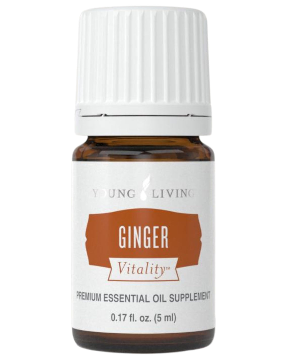Young Living Ginger Vitality frasco de 5 ml con aroma vigorizante para uso diario